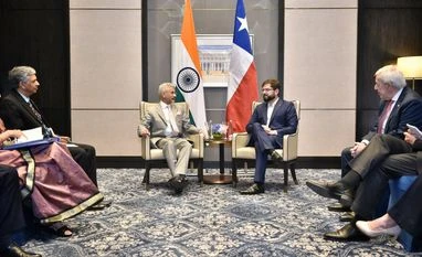 Chile's President Gabriel Boric meets Jaishankar, pays homage at Raj Ghat Jaishankar, Chile's president