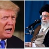 Iran's Supreme Leader Ayatollah Ali Khamenei, Donald Trump