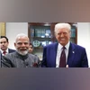 Prime Minister Narendra Modi with US President Donald Trump Prime Minister Narendra Modi with US President Donald Trump