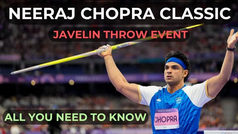 Neeraj Chopra Classic Javelin throw event Neeraj Chopra Classic Javelin throw event