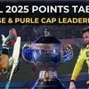 IPL 2025 points table: Check latest rankings of all 10 teams here