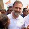 Congress leader and LoP in the Lok Sabha Rahul Gandhi wearing a white T-shirt joins the Congress' 'Palayan Roko Naukri Do' padyatra, in Begusarai