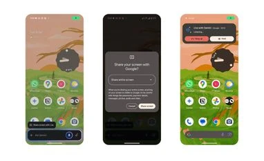 Google Gemini Live update brings screen, camera awareness to these phones Share screen with Gemini Live on a Pixel 9 series smartphone (Screenshots)