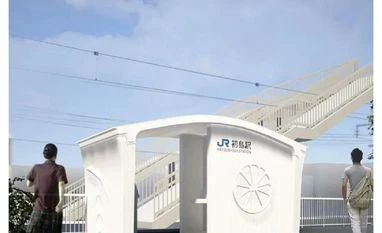 Japan 3D printer, 3D printed train station Japan 3D printer, 3D printed train station