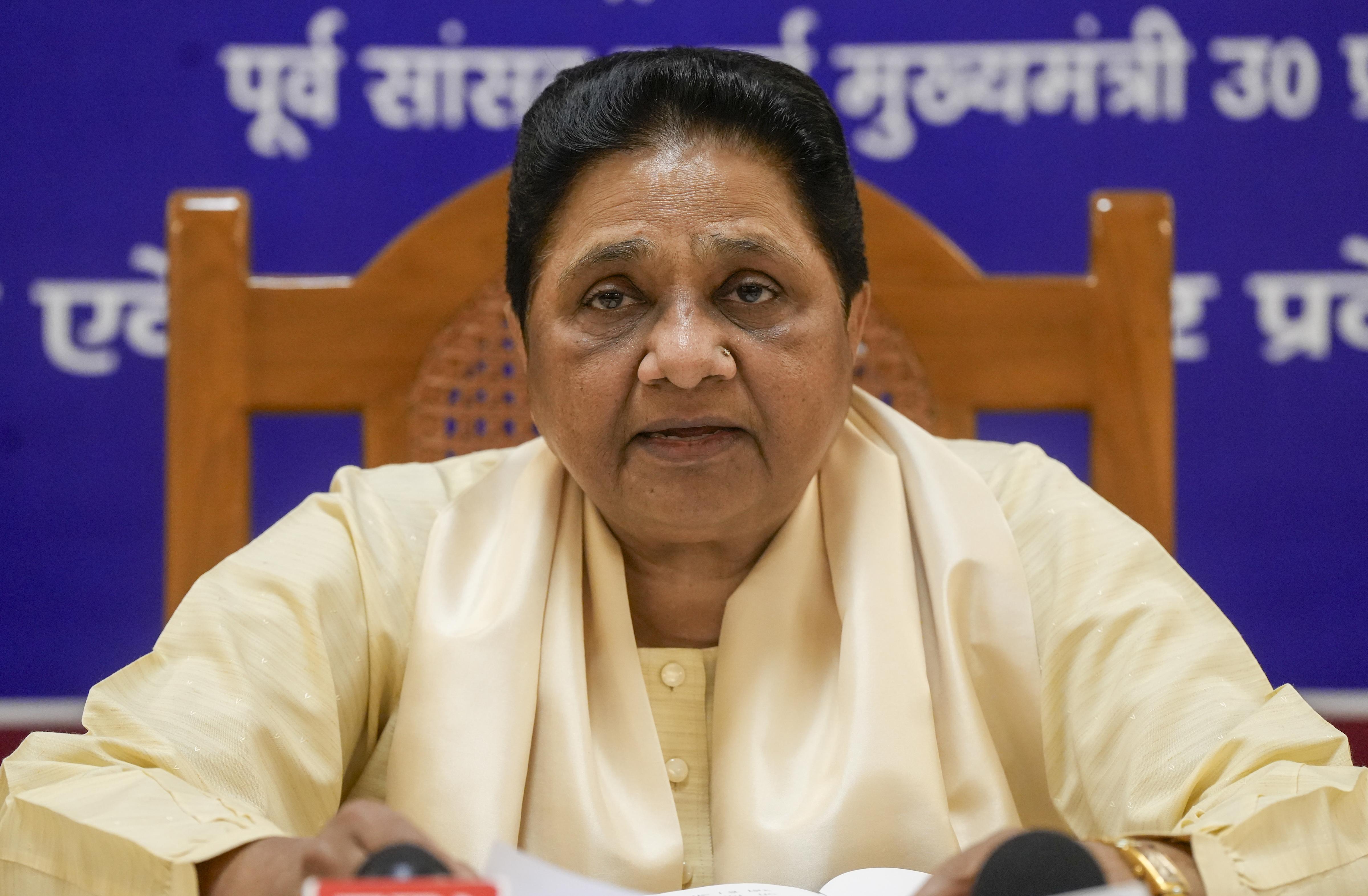 EC should take cognisance of violent incidents in Bihar: Mayawati
