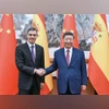 Xi Jinping calls on EU to oppose US 'bullying' amid escalating trade war Xi and Pedro