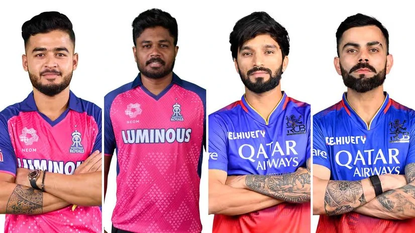 RR vs RCB playing 11 RR vs RCB playing 11