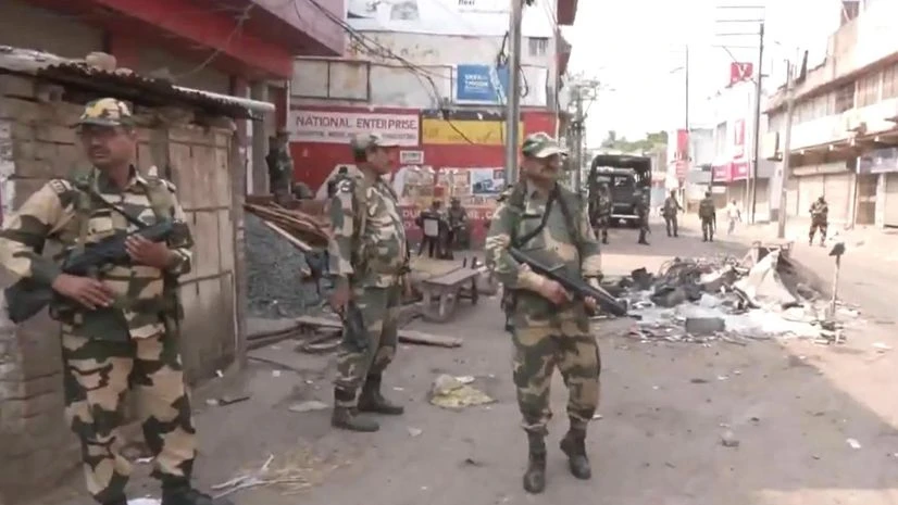 Bengal BSF security Five companies of the BSF were deployed in Murshidabad after Calcutta High Court's direction