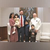 Looking forward to President Trump's India visit: PM Modi to VP Vance Prime Minister Narendra Modi meets US Vice President J D Vance, Second Lady Usha Vance, and their children, at his residence in New Delhi on Monday Photo: PIB