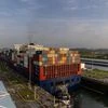US ships, Panama canal, Panama