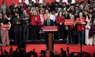 'Our old relationship of integration with US is now over': Canadian PM Mark Carney, Prime Minister of Canada and Liberal Party leader, delivers his victory speech after a stunning comeback in the national election