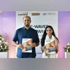 L to R - Saumya Singh, Co-Founder, WinZO and Paavan Nanda, CEO & Co-Founder, WinZO at the Press Conference Unveiling The Indian Gaming Report 2025 in Mumbai on 30th April 2025. (PHOTO: KAMLESH PEDNEKAR)