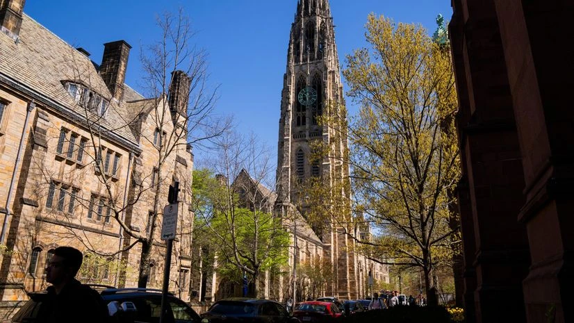 The Yale University campus in New Haven, Connecticut. The Yale University campus in New Haven, Connecticut.