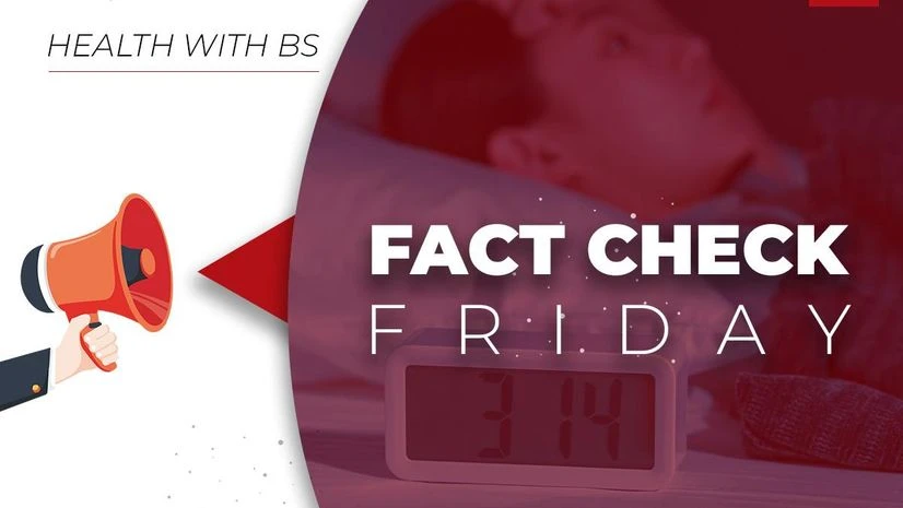 fact check, sleep fact check, sleep