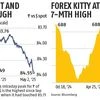 Rupee hits 7-month peak against US dollar, slips on RBI intervention