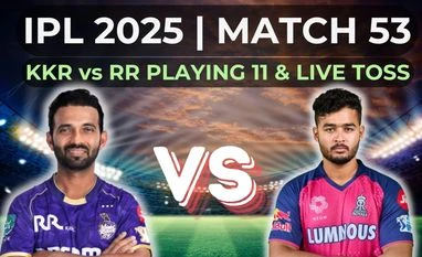 IPL 2025: KKR vs RR playing 11, impact subs, live toss time, streaming KKR vs RR