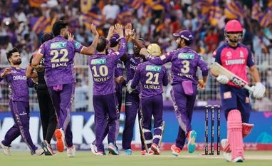 KKR vs RR Highlights: KKR keep playoff hopes alive, beat RR by 1 run KKR vs RR