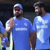 Jasprit Bumrah and Rohit Sharma