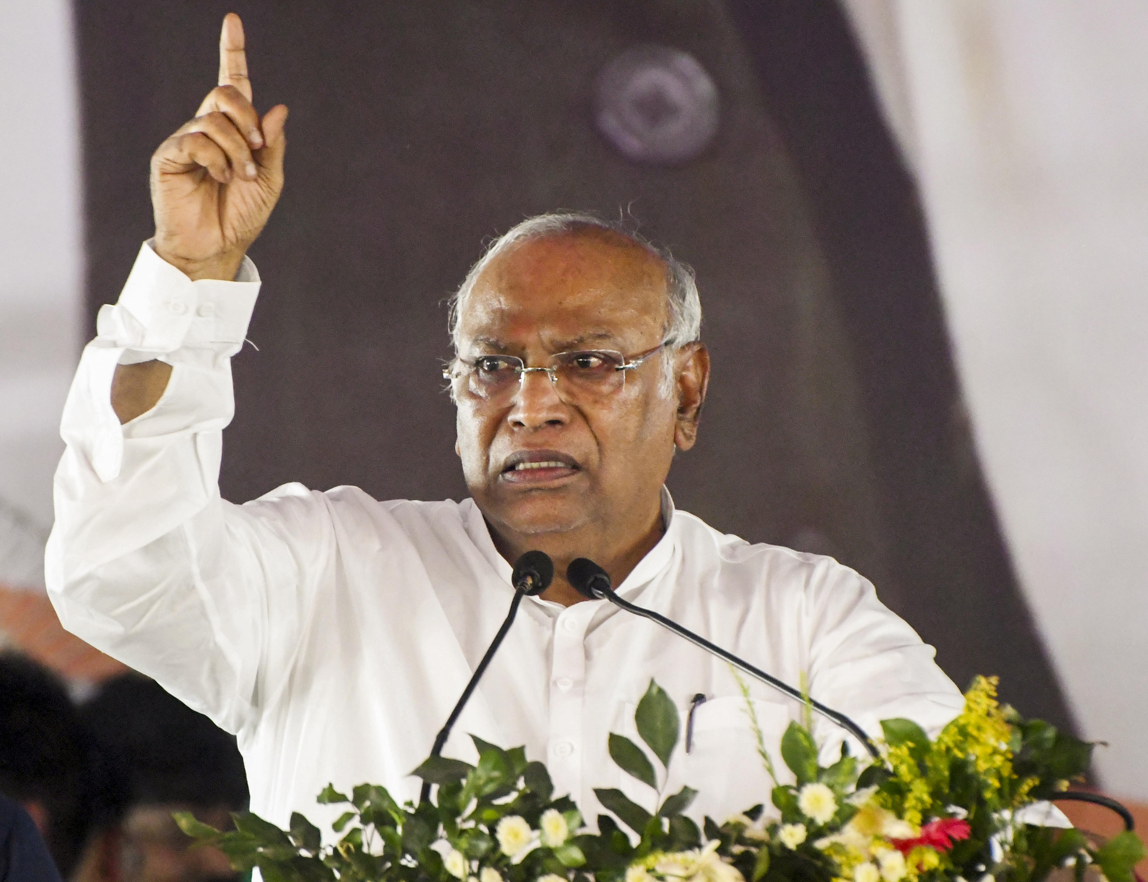 Making cuts in implementation of MGNREGA crime against Constitution: Kharge