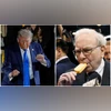 Donald John Trump, United States President and Warren Buffett, Chairperson of Berkshire Hathaway Donald John Trump, United States President and Warren Buffett, Chairperson of Berkshire Hathaway