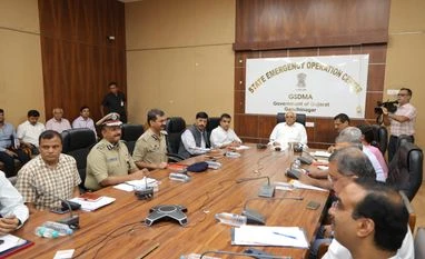 Gujarat CM meets officials of armed forces, extends full cooperation Gujarat Chief Minister, Bhupendra Patel