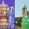 IPL and PSL trophy (L-R)