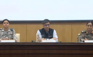 Vikram Misri, Sofiya Qureshi, Vyomika Singh Vikram Misri, Sofiya Qureshi, Vyomika Singh