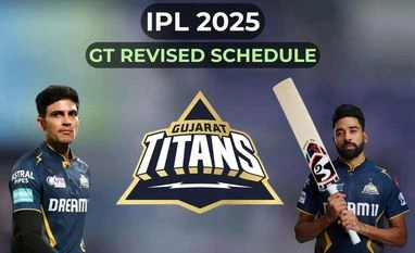 IPL 2025 revised schedule: GT matches timetable, live time, streaming IPL 2025 schedule GT
