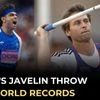 What is the men's javelin throw world record? Full list of highest throws