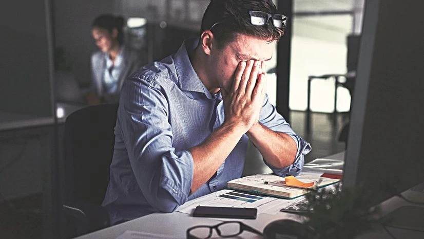 Frustration, office, employee, mental health, stress Frustration, office, employee, mental health, stress