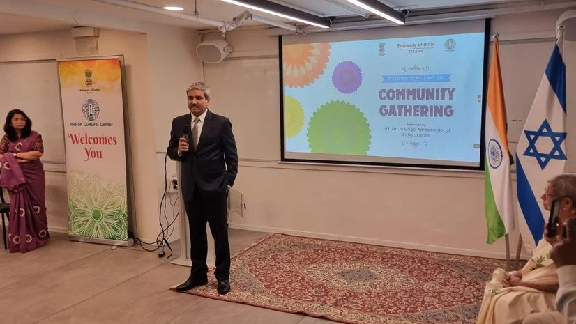 Indian ambassador to Israel JP Singh Indian ambassador to Israel JP Singh