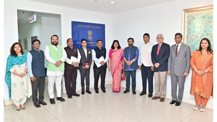 Sanjay Jha led delegation Sanjay Jha led delegation