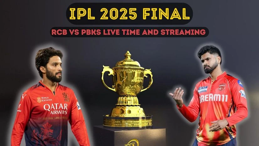 IPL 2025 final teams, date, live time, venue, live streaming and telecast | IPL 2025 - Business Standard
