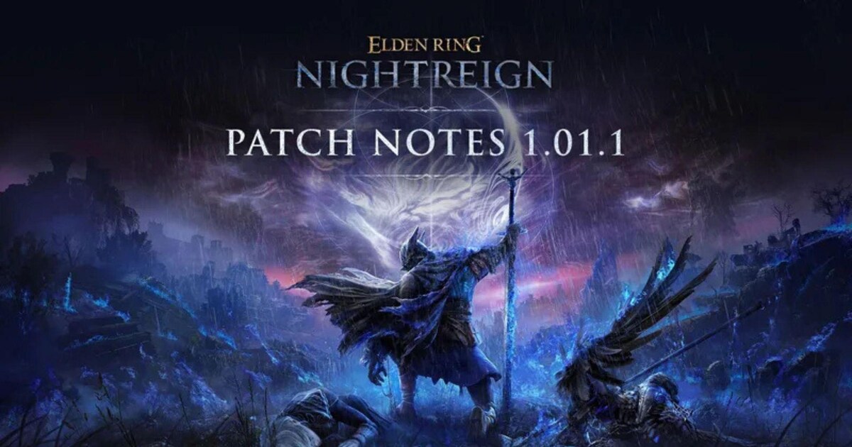 Elden Ring Nightreign 1.01.1 update release by Bandai Namco