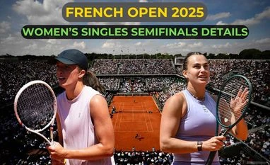 French Open 2025: Women's singles semifinals date, time, live streaming French Open 2025: Women's singles semifinals full schedule