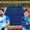 FIH Pro League 2025 European Leg schedule