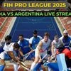 India vs Argentina FIH Pro League 2025