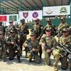 The India-US joint military exercise Yudh Abhyas conducted in Rajasthan in September 2024.