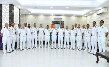 13th high-level meeting between coast guards of India, Korea held in Delhi Indian coast guard with Indian Navy at Synergy meeting