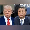 US President Donald Trump, Chinese Premier  Xi Jinping