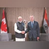 Prime Minister Narendra Modi with his Canadian counterpart Mark Carney on the sidelines of the G7 Summit in Kananaskis, Canada PHOTO: PMO/PTI Prime Minister Narendra Modi with his Canadian counterpart Mark Carney on the sidelines of the G7 Summit in Kananaskis, Canada PHOTO: PMO/PTI
