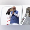 PM Modi  arrives in Brasilia for State visit after attending Brics Summit
