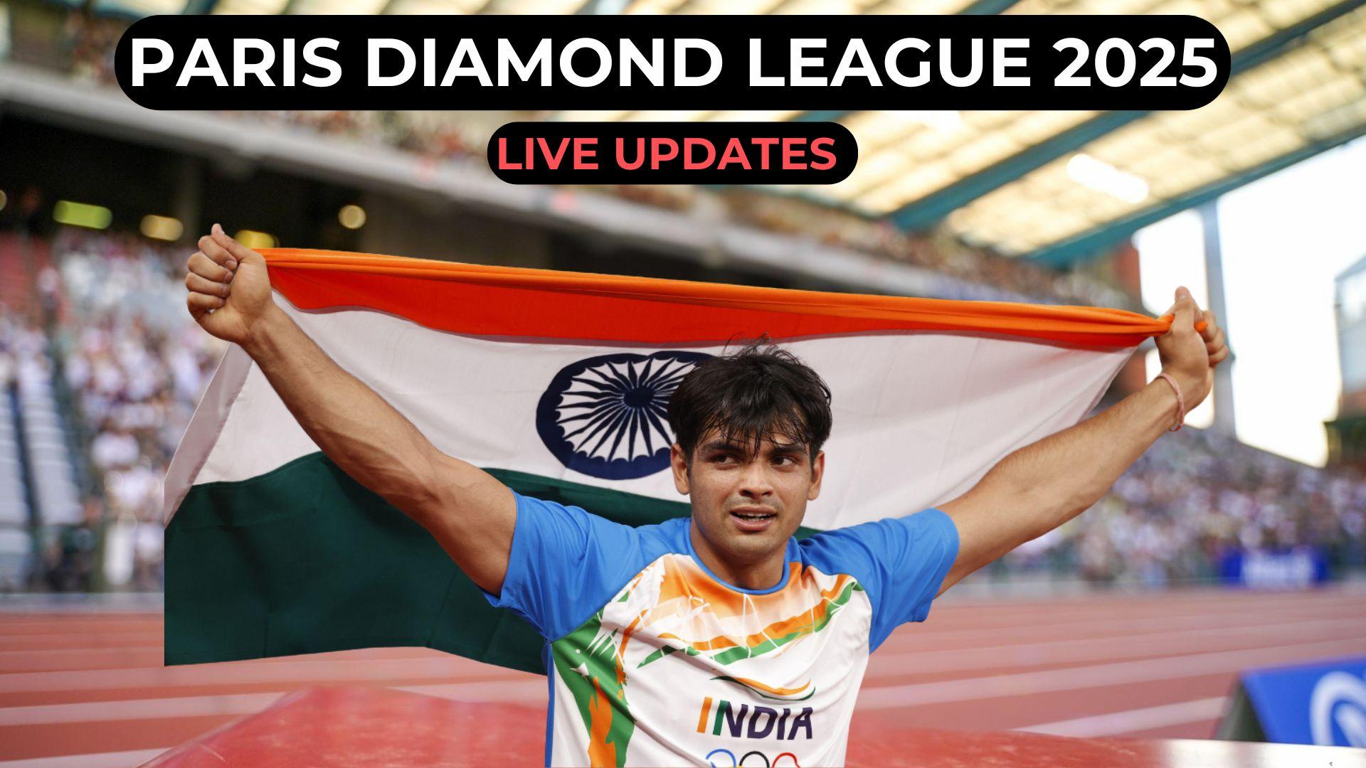 Paris Diamond League 2025 LIVE UPDATES: Neeraj Chopra eyes another 90m throw; event at 1:12 AM IST