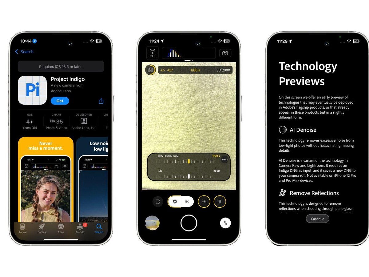 Adobe brings computational photography to Apple iPhones with Project Indigo  | Tech News - Business Standard