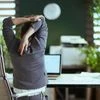 desk yoga, office yoga poses