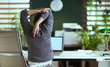 International Yoga Day: 6 desk yoga poses to ease stress and boost focus desk yoga, office yoga poses