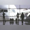 airport, tourists, passengers