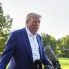 Trump visits Texas flood area, defends officials amid questions on response