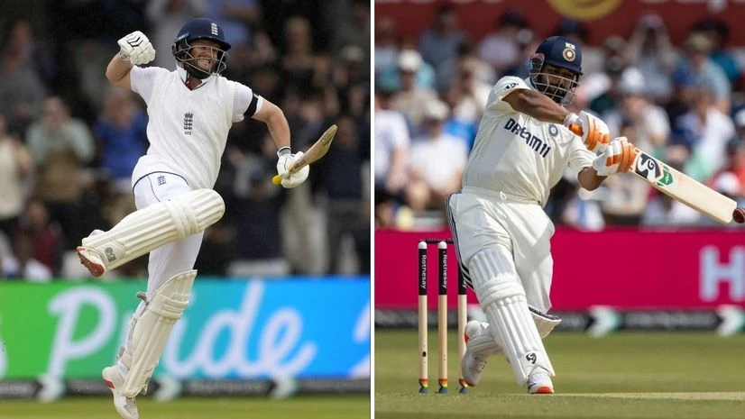 Ben Duckett (Eng) and Rishabh Pant (IND) (L-R) Ben Duckett (Eng) and Rishabh Pant (IND) (L-R)