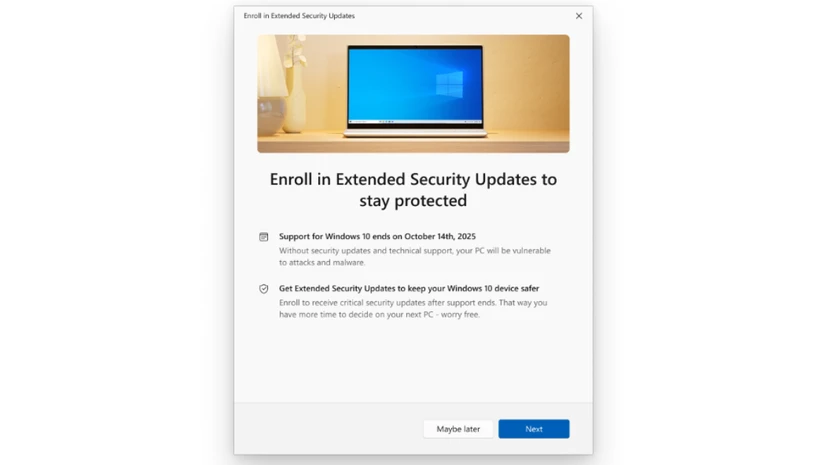Microsoft Windows 10 security updates Microsoft Windows 10 support ends 2025 security updates
